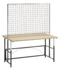 TABLE&amp;CHAIR : Multi-Table L with Mesh Screen