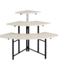 TABLE&amp;CHAIR : Multi-Corner Table white