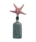 ima vintage : Props-V0208 飾り付きガラス瓶