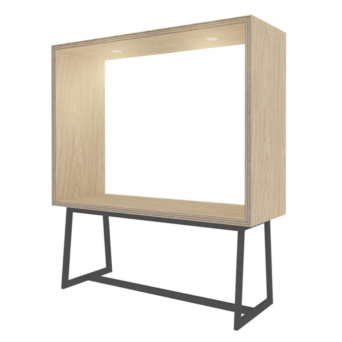 FROM FORM : BOX TABLE Low Chair single-sided W1800