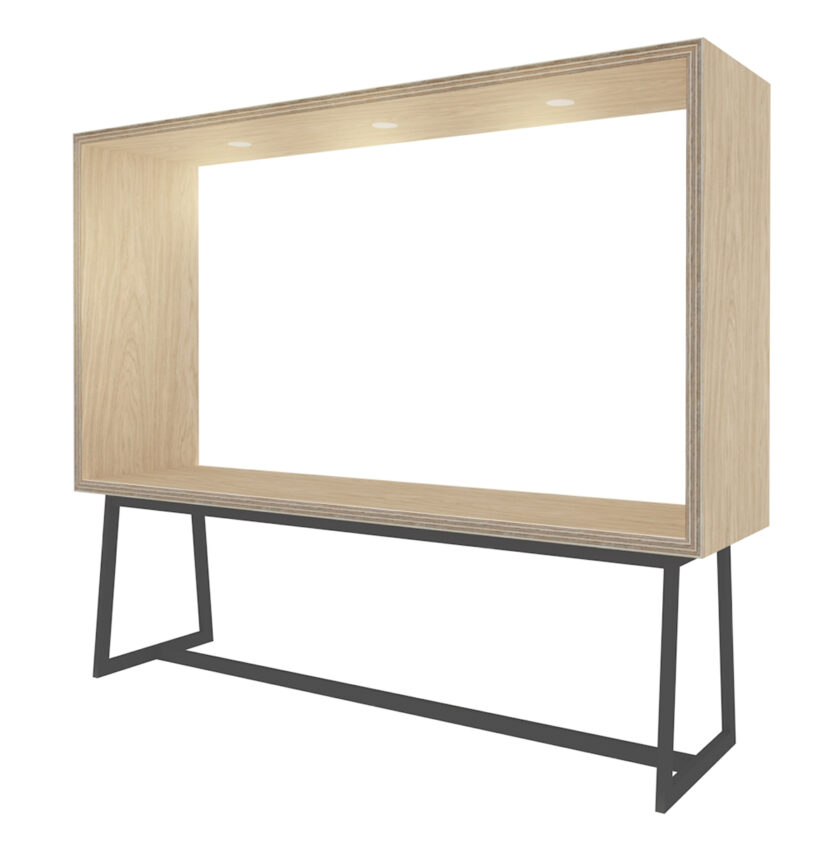 FROM FORM : BOX TABLE Low Chair Single-Sided W2400