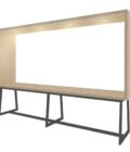FROM FORM :  BOX TABLE Low Chair single-sided W3000