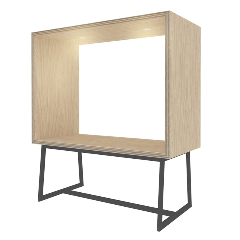 FROM FORM : BOX TABLE ローチェア両面 W1800