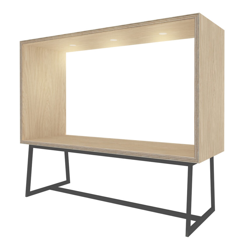 FROM FORM : BOX TABLE ローチェア両面 W2400