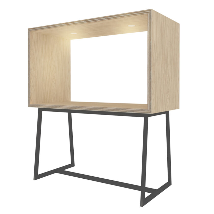 FROM FORM : BOX TABLE ハイチェア両面 W1800