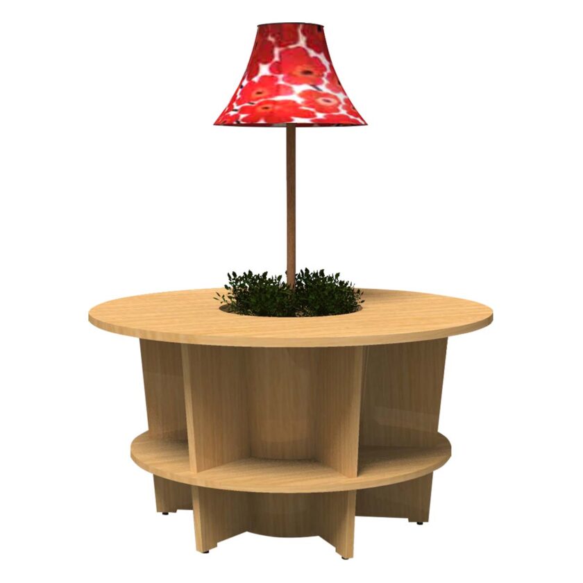 FROM FORM : LAMP SHADE TABLE